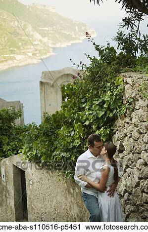 Italy, Ravello, Mature couple kissing in narrow lane View Large Photo Image Stock Image - Italy, Ravello, Mature couple kissing in narrow lane. Fotosearch