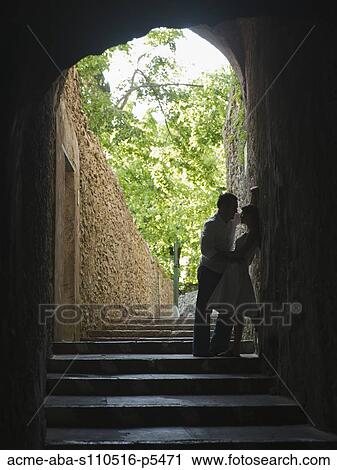 Italy, Ravello, Mature couple kissing in archway View Large Photo Image Stock Image - Italy, Ravello, Mature couple kissing in archway. Fotosearch