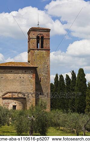 Italy, Tuscany, Old church View Large Photo Image Stock Photo - Italy, Tuscany, Old church. Fotosearch
