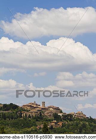 Italy, Tuscany, San Gimignano, Old town on hill View Large Photo Image Stock Image - Italy, Tuscany, San Gimignano, Old town on hill. Fotosearch