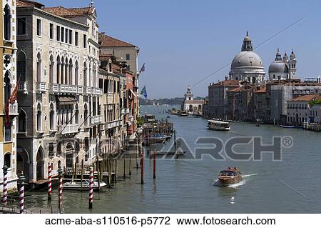 Italy, Venice cityscape along Grand Canal View Large Photo Image Stock Image - Italy, Venice cityscape along Grand Canal. Fotosearch