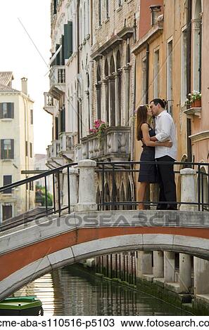 Italy, Venice, Mature couple kissing on bridge View Large Photo Image Stock Image - Italy, Venice, Mature couple kissing on bridge. Fotosearch