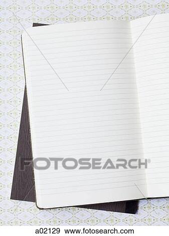 Lined notebook on file View Large Photo Image Stock Photo - Lined notebook on file. Fotosearch
