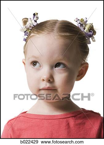 Stock Photo - little girl. Fotosearch