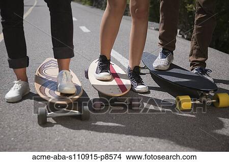Long boarders View Large Photo Image Picture - Long boarders. Fotosearch