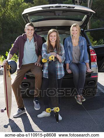 Long boarders View Large Photo Image Stock Photo - Long boarders. Fotosearch