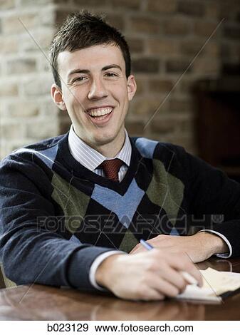 Stock Photo - man at work. Fotosearch