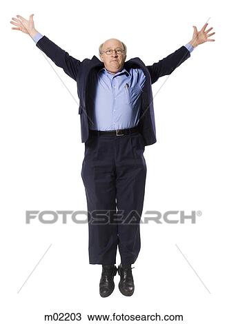 Stock Image - man celebrating. Fotosearch