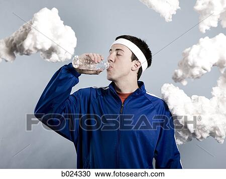 man in a blue tracksuit View Large Photo Image Stock Image - man in a blue tracksuit. Fotosearch