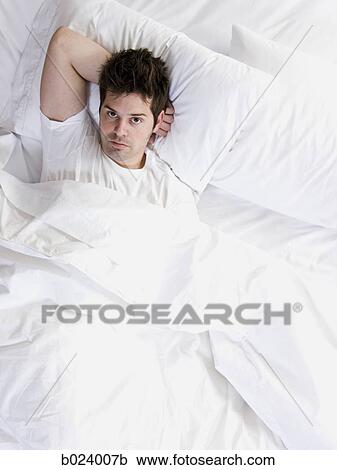 man in bed View Large Photo Image Stock Image - man in bed. Fotosearch