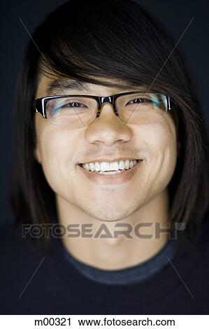 Stock Image - man looking at camera. Fotosearch