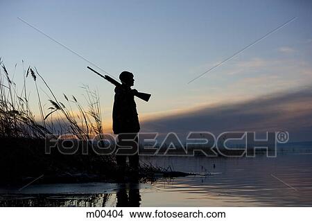man out hunting View Large Photo Image Picture - man out hunting. Fotosearch