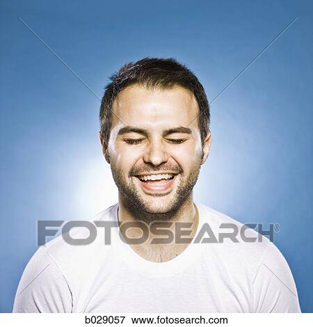 man with eyes closed View Large Photo Image Stock Photo - man with eyes closed. Fotosearch