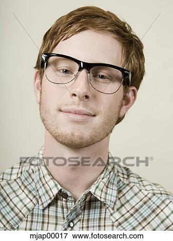 man with glasses View Large Photo Image Stock Photo - man with glasses. Fotosearch