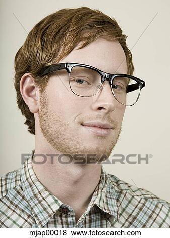 man with glasses View Large Photo Image Stock Photo - man with glasses. Fotosearch