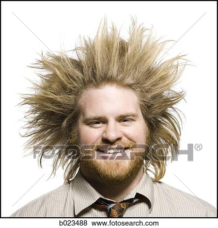 man with wild hair View Large Photo Image Stock Photo - man with wild hair. Fotosearch
