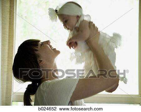 mother and baby girl View Large Photo Image Stock Image - mother and baby girl. Fotosearch