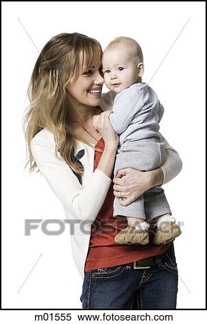 Stock Photography - mother and baby. Fotosearch