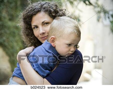 mother and son View Large Photo Image Stock Image - mother and son. Fotosearch