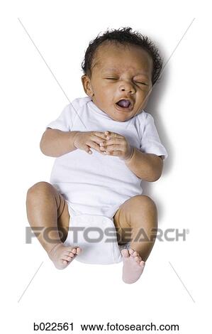 newborn baby in white View Large Photo Image Stock Image - newborn baby in white. Fotosearch