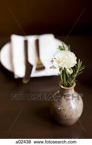 Orem, Utah, USA, little vase with white flower View Large Photo Image Stock Photo - Orem, Utah, USA, little vase with white flower. Fotosearch