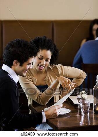 Orem, Utah, USA, young couple in restaurant View Large Photo Image Stock Photo - Orem, Utah, USA, young couple in restaurant. Fotosearch