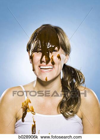 person getting goo poured on the head View Large Photo Image Stock Image - person getting goo poured on the head. Fotosearch