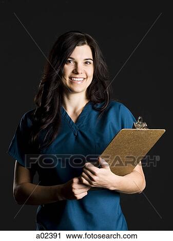 Portrait of female nurse View Large Photo Image Stock Image - Portrait of female nurse. Fotosearch