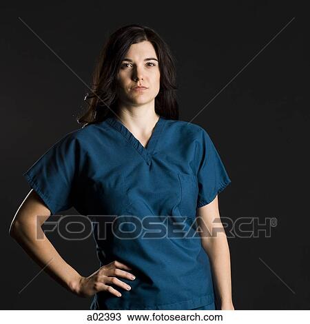 Portrait of female nurse View Large Photo Image Stock Image - Portrait of female nurse. Fotosearch