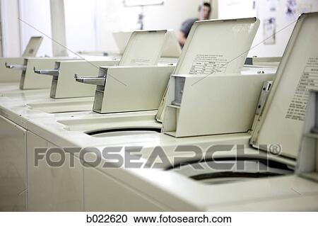 Stock Image - row of washers. Fotosearch