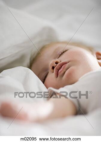 Stock Photography - sleeping baby. Fotosearch
