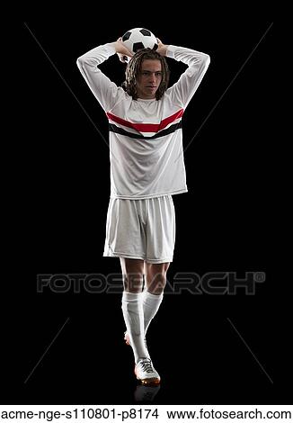 Picture - Soccer player.. Fotosearch