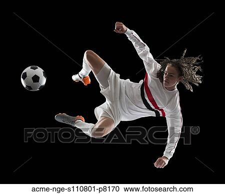 soccer player. View Large Photo Image Stock Image - soccer player.. Fotosearch