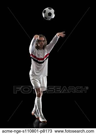 Stock Image - Soccer player.. Fotosearch