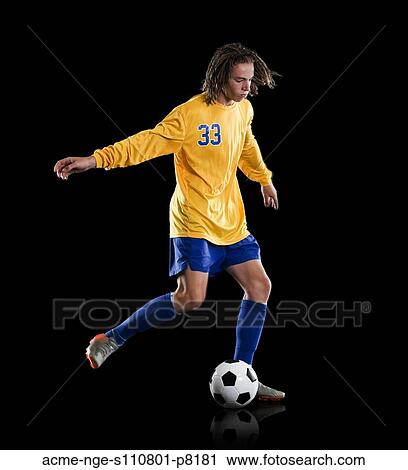 soccer player. View Large Photo Image Stock Image - soccer player.. Fotosearch