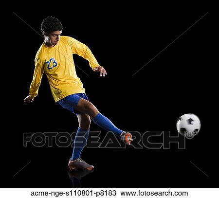 Stock Image - soccer player.. Fotosearch