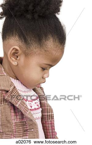 Studio portrait of baby girl (18-23 months) View Large Photo Image Stock Photograph - Studio portrait of baby girl (18-23 months). Fotosearch