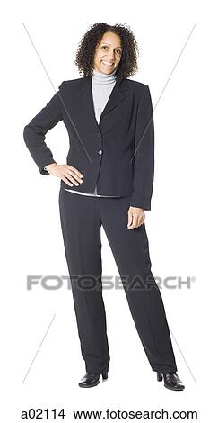 Studio portrait of businesswoman View Large Photo Image Picture - Studio portrait of businesswoman. Fotosearch