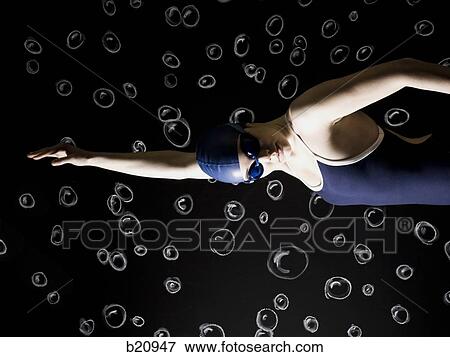underwater swimmer View Large Photo Image Stock Photo - underwater swimmer. Fotosearch