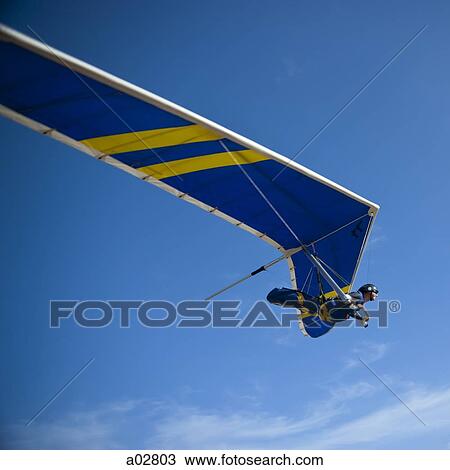 USA, Utah, Lehi, man hang-gliding View Large Photo Image Stock Image - USA, Utah, Lehi, man hang-gliding. Fotosearch