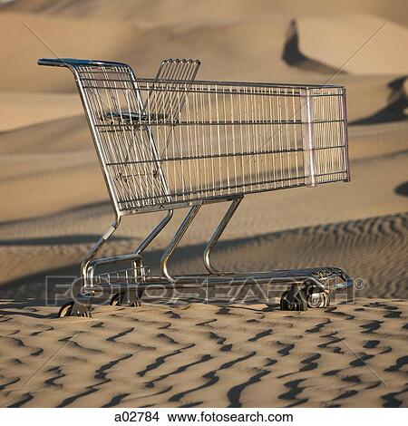 USA, Utah, Little Sahara, abandoned shopping cart on desert View Large Photo Image Picture - USA, Utah, Little Sahara, abandoned shopping cart on desert. Fotosearch