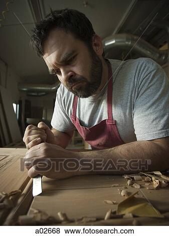 USA, Utah, Orem, carpenter at work View Large Photo Image Stock Photo - USA, Utah, Orem, carpenter at work. Fotosearch