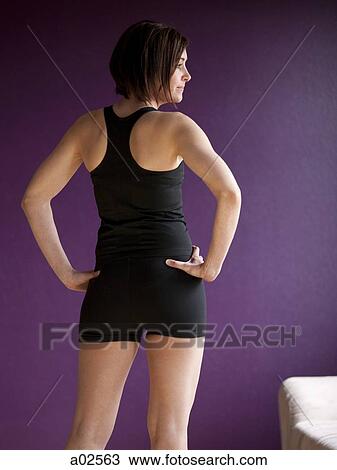 USA, Utah, Orem, mid adult woman standing in sportswear View Large Photo Image Stock Image - USA, Utah, Orem, mid adult woman standing in sportswear. Fotosearch