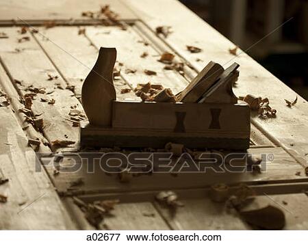 USA, Utah, Orem, plane on workbench View Large Photo Image Stock Photo - USA, Utah, Orem, plane on workbench. Fotosearch