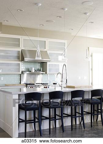 USA, Utah, Provo, Kitchen in luxury home View Large Photo Image Stock Photography - USA, Utah, Provo, Kitchen in luxury home. Fotosearch