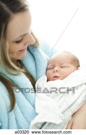 USA, Utah, Provo, Mother embracing baby boy (0-1 months) View Large Photo Image Stock Image - USA, Utah, Provo, Mother embracing baby boy (0-1 months). Fotosearch