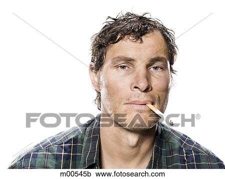 White trash man smoking View Large Photo Image Stock Image - White trash man smoking. Fotosearch