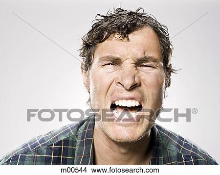 White trash man yelling View Large Photo Image Picture - White trash man yelling. Fotosearch