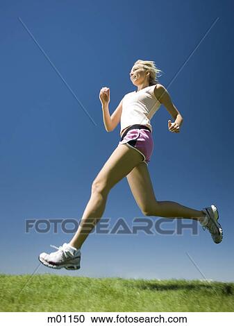 woman jogging View Large Photo Image Stock Image - woman jogging. Fotosearch
