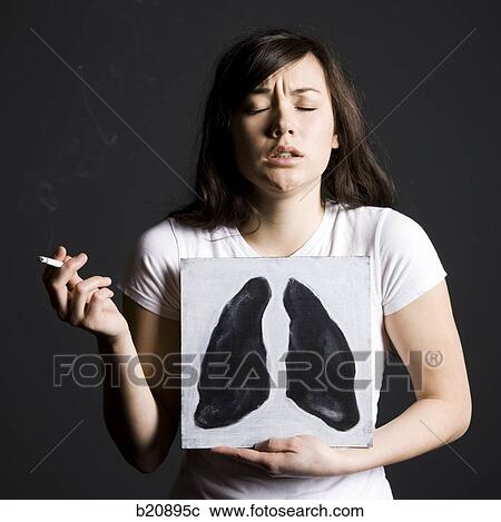 Woman smoker View Large Photo Image Stock Image - Woman smoker. Fotosearch
